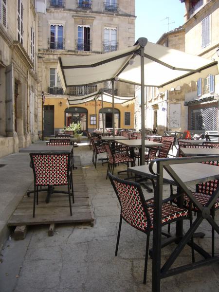Zahrádka restaurace La Régalade